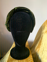Load image into Gallery viewer, "Velvet Candy" embroidered silk velvet Hairbands