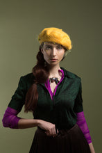 Load image into Gallery viewer, &quot;Dee-Dee&quot; Beret with veil

