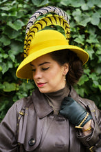 Load image into Gallery viewer, &quot;Cher&quot; Yellow hat
